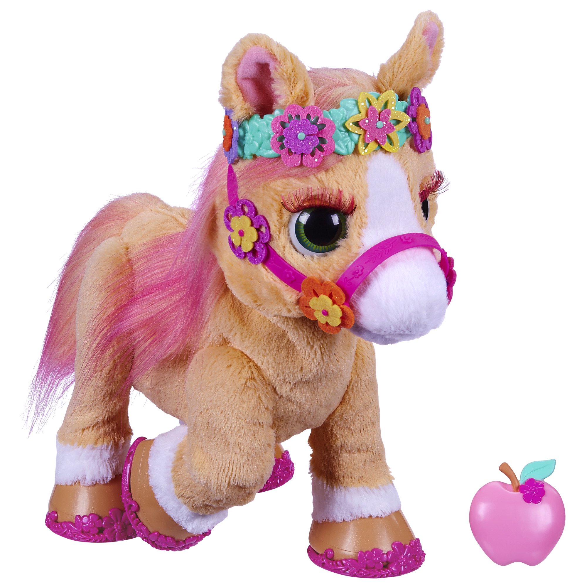 FurReal Cinnamon. My Stylin' Pony Toy. Interactive Pets Toys for 4 Years Old & Up