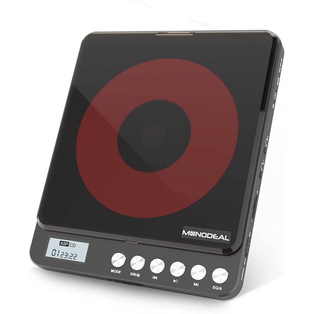 Monodeal Portable CD Player With Built-in Speakers. Monodeal Rechargeable CD Player