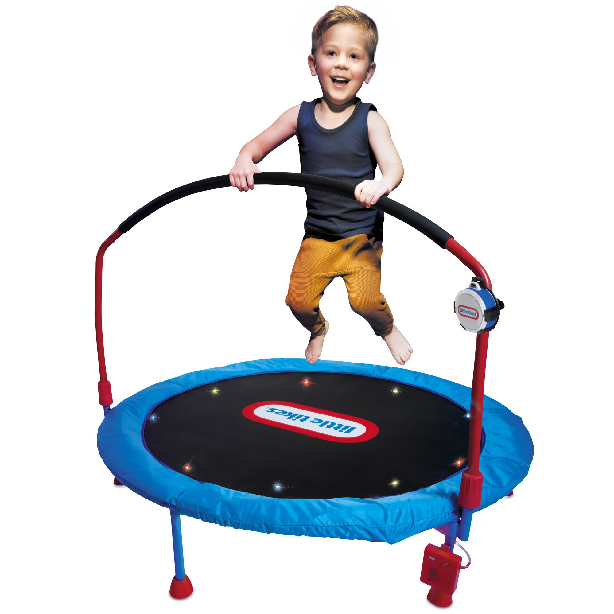 Little Tikes 4.5-ft. Lights ‘n Music Trampoline. and Bluetooth Connectivity
