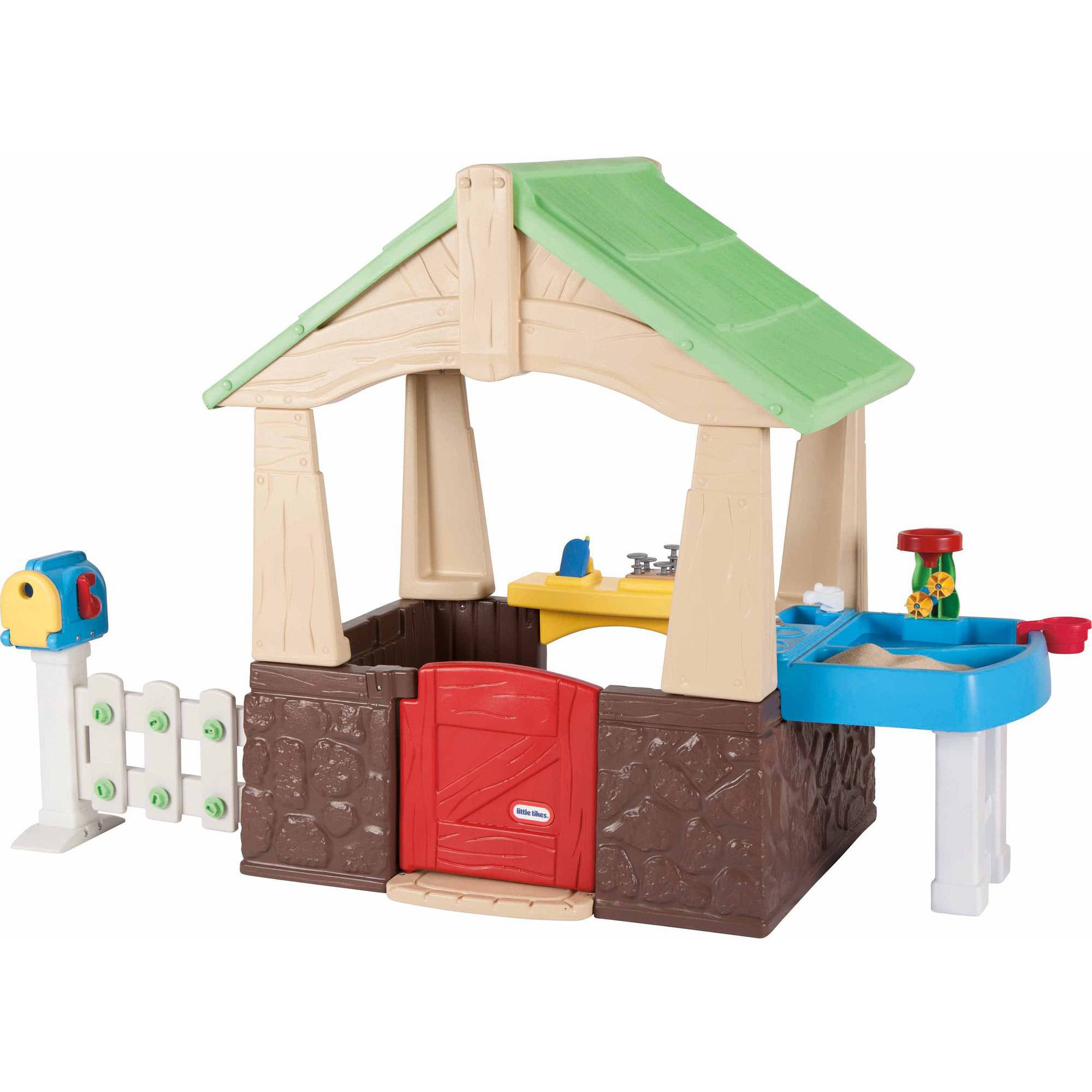 Little Tikes Deluxe Home and Garden Playhouse Indoor Outdoor Toy Toddlers (630170M)
