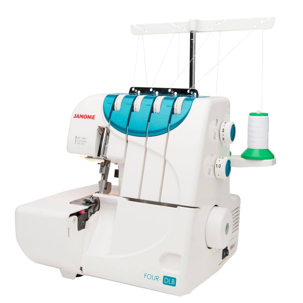 Janome Four-DLB Serger With 3/4 Thread Capability And Differential Feeding