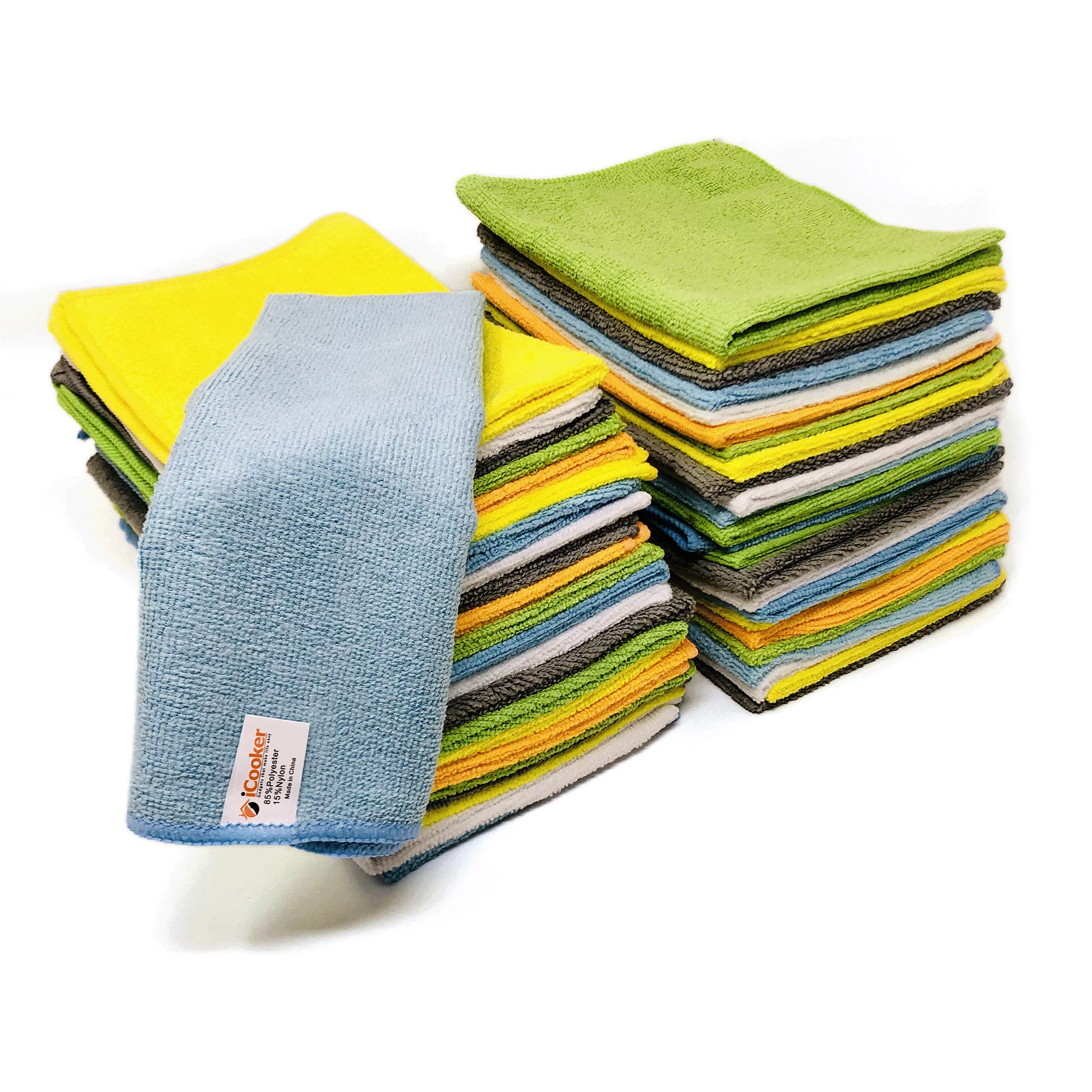 iCooker Microfiber Cleaning Cloths for Cars And Household Cleaner