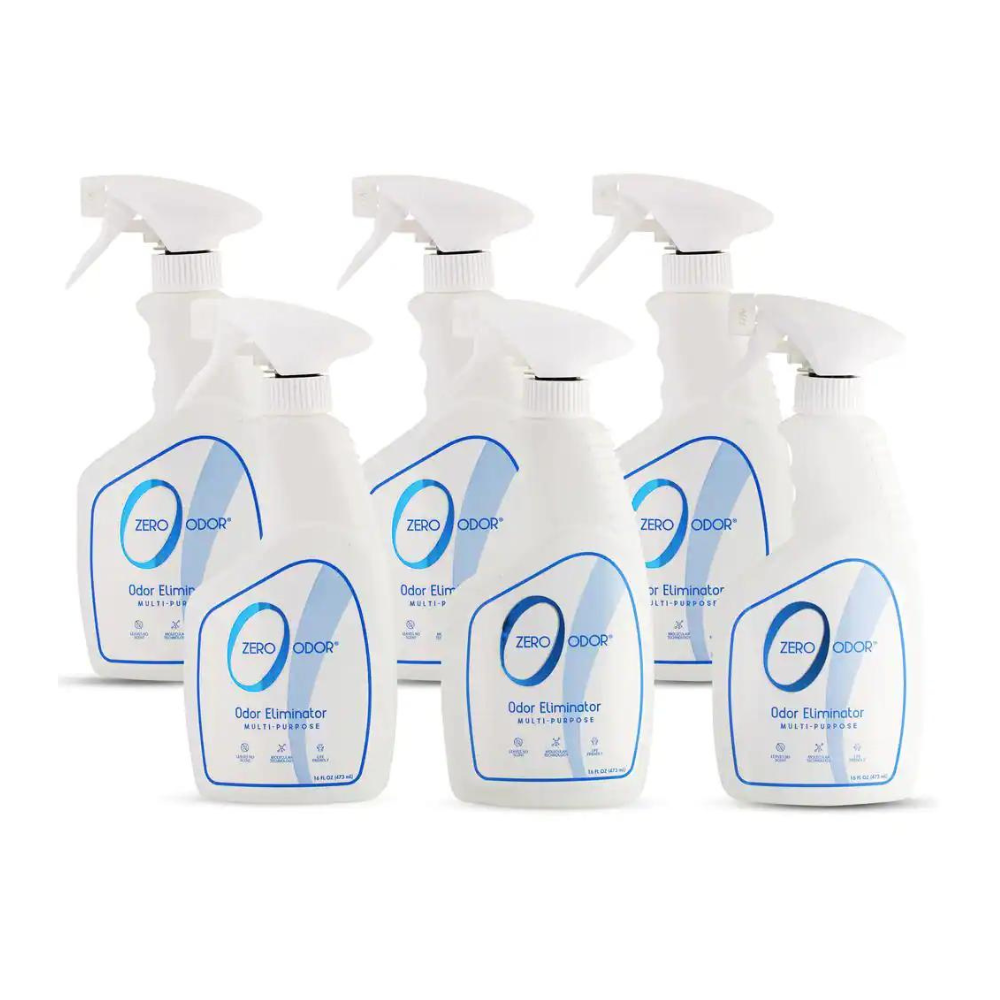 Zero Odor 16 oz. Multi-Purpose Odor Eliminator Spray (12-Pack)