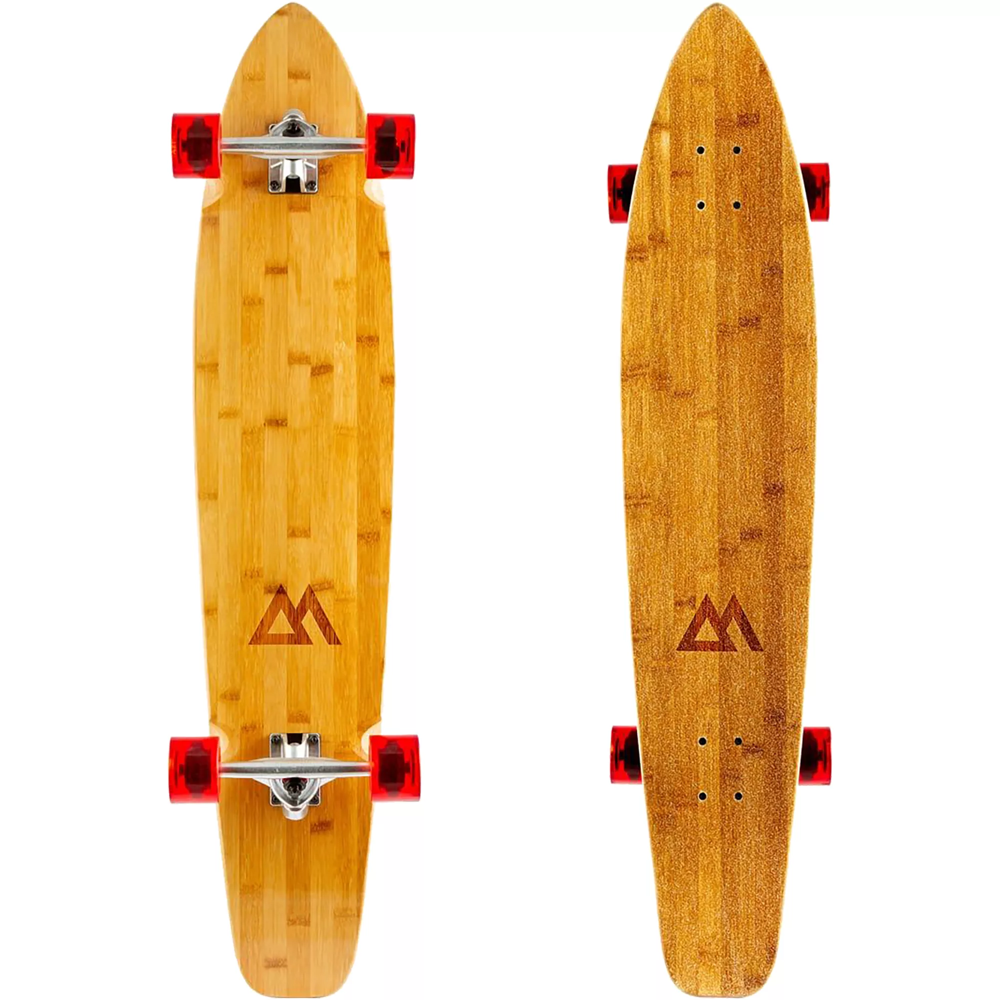 Magneto Kicktail Cruiser Longboard. Red