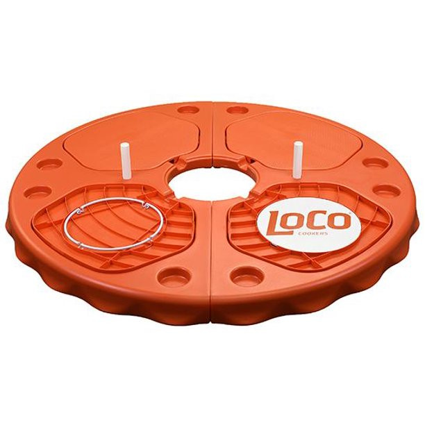 Loco Cookers Orange Crawfish Party Table