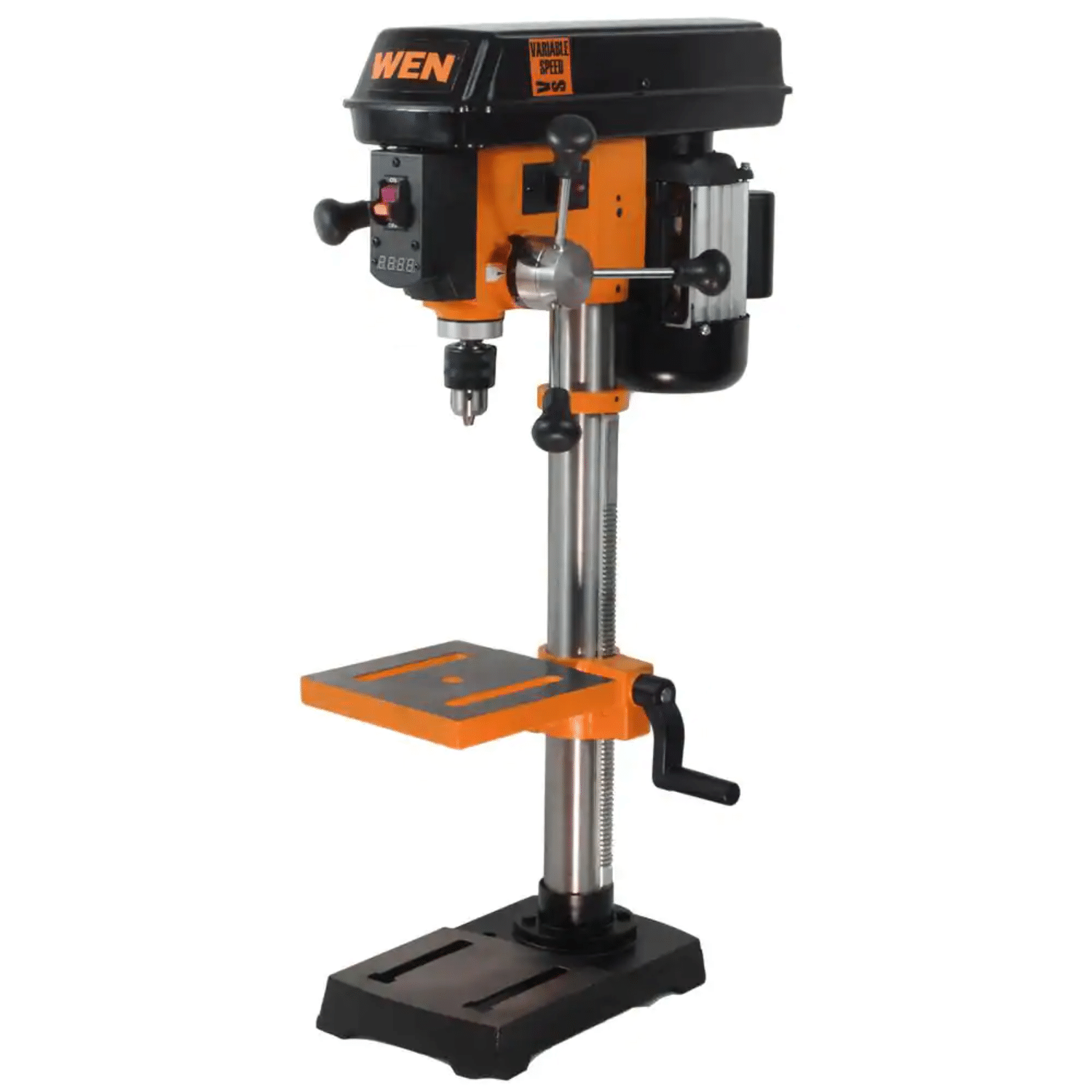 Wen 5 Amp 10 in. Variable Speed Benchtop Drill Press with Laser. 4212T