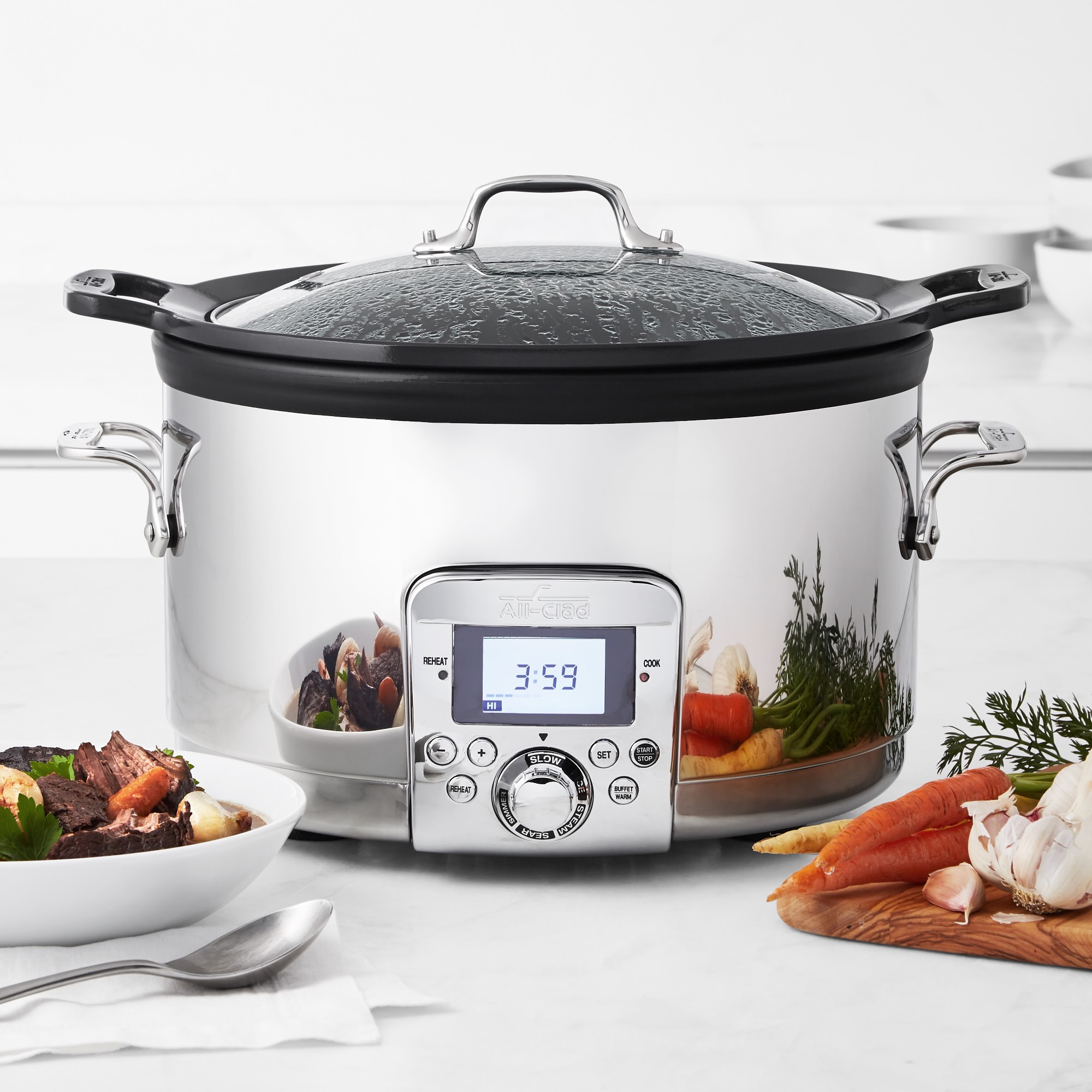 All-Clad 5-Qt. Gourmet Plus Slow Cooker. SD805D51