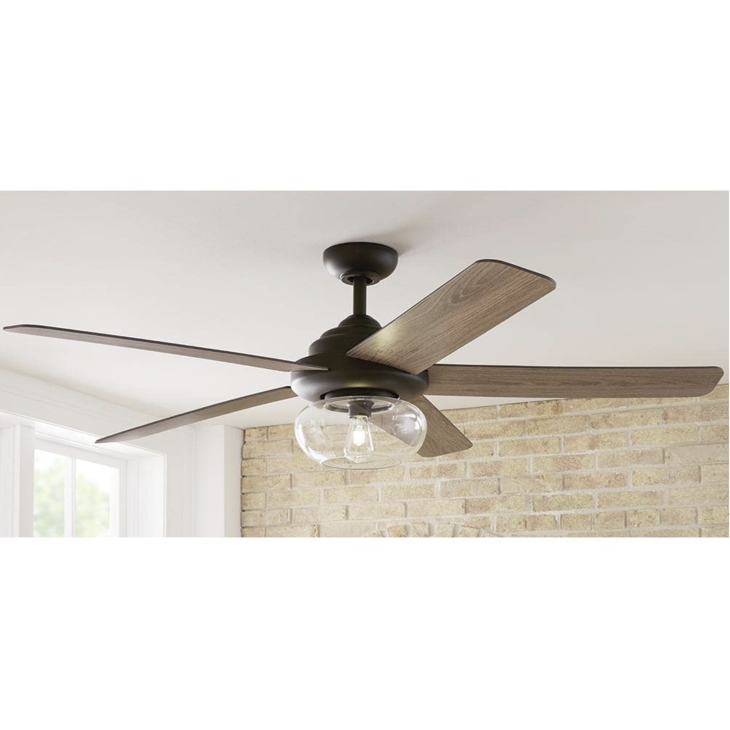 Home Decorators Collection Avonbrook 56 in. LED Bronze Ceiling Fan with Light Kit and Remote Control