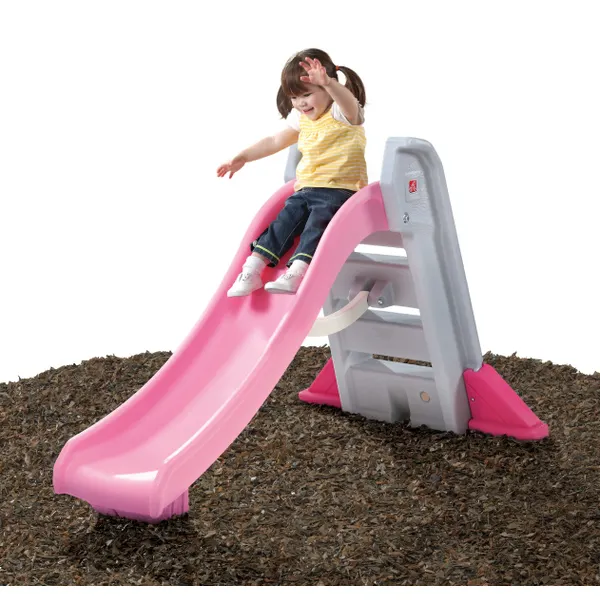 Step2 Naturally Playful Big Folding Slide Pink