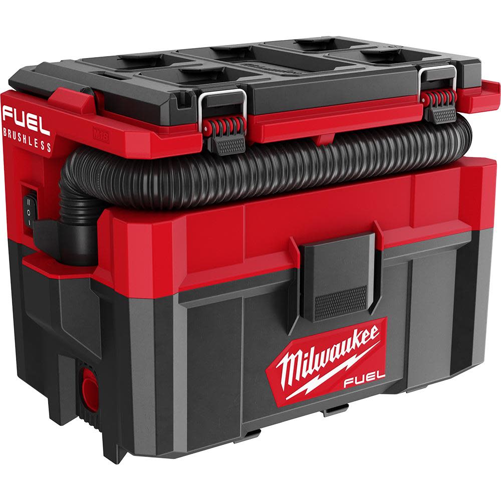 Milwaukee M18 Fuel PACKOUT 2.5 Gallon Wet/Dry Vacuum. Bare Tool (0970-20)