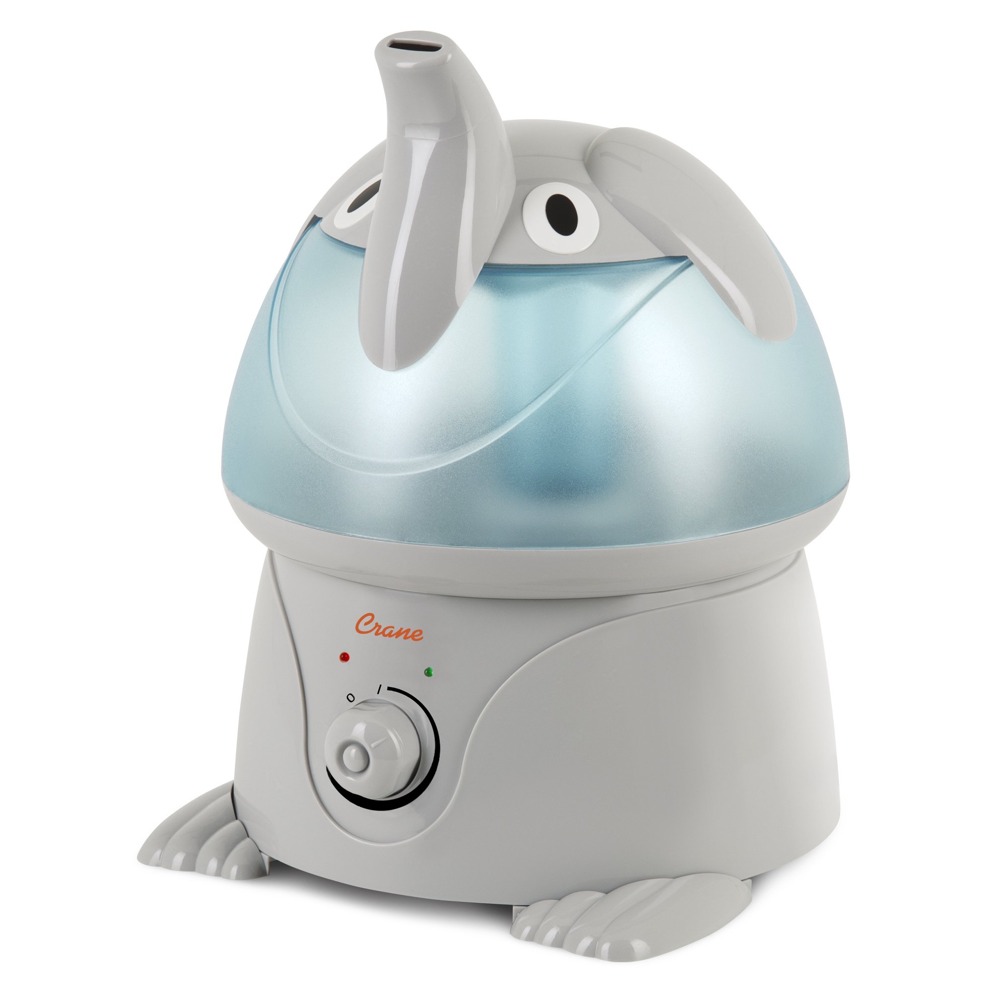 Crane Adorable Ultrasonic Cool Mist Humidifier. Elephant