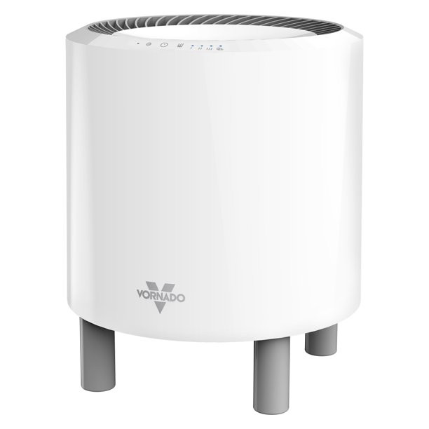 Vornado Small Air Purifier with True HEPA Filtration. Covers up to 100 Sq. feet. White