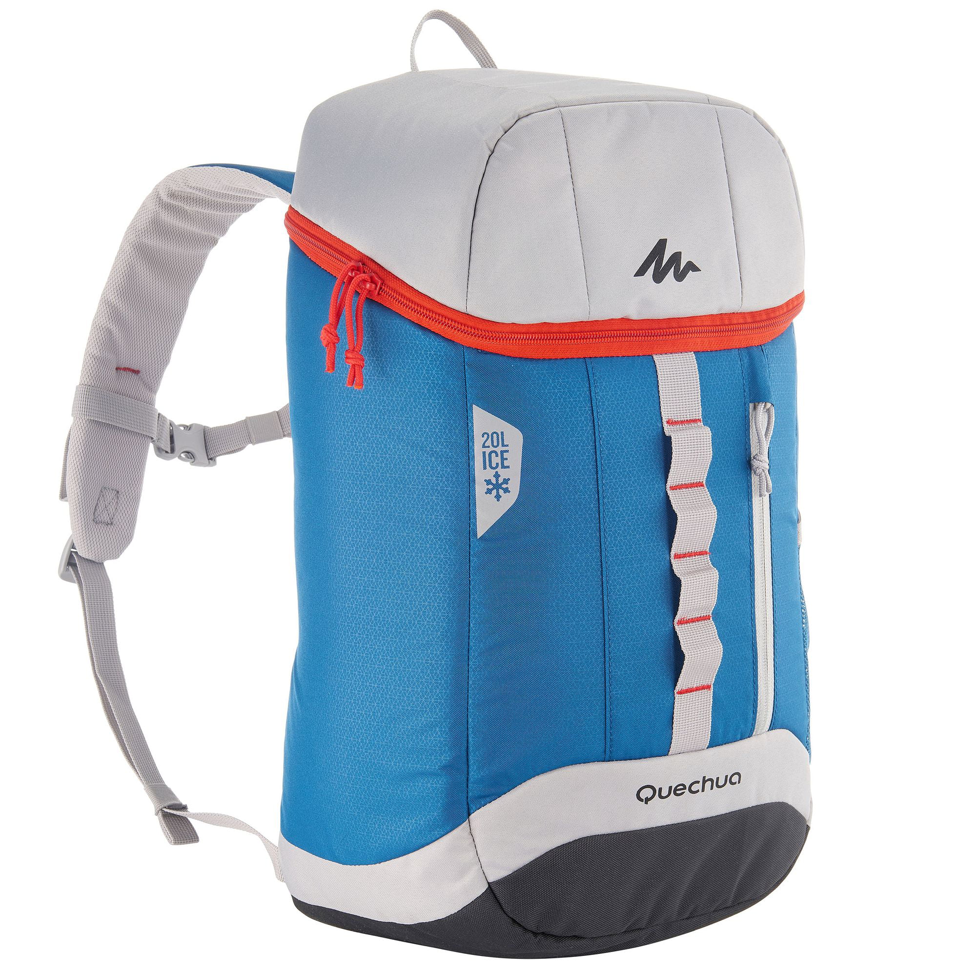 Decathlon Quechua 20L Hiking Cooler Backpack. Blue Multi