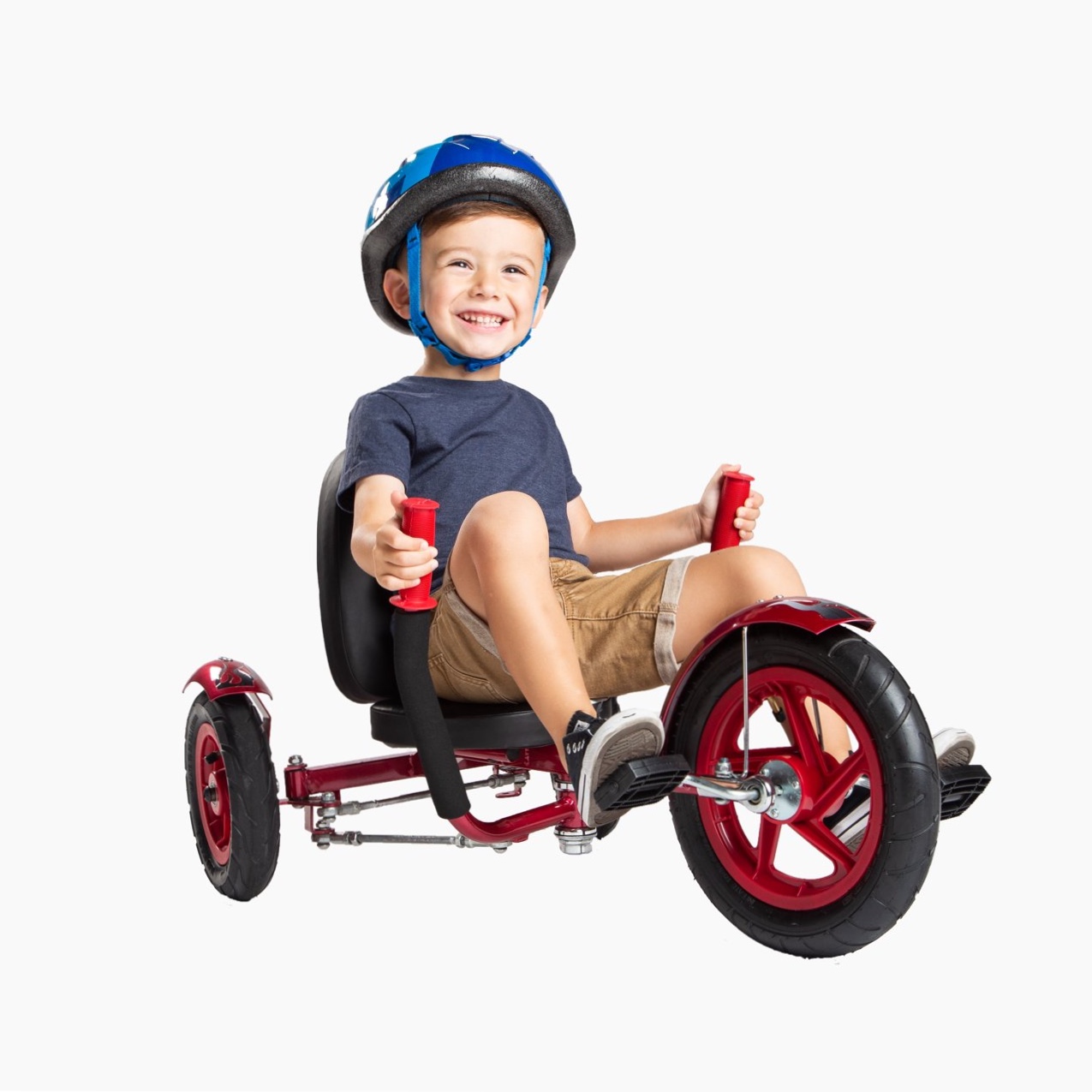 Mobo Mity Sport Tricycle. Toddler Big Wheel Ride On Trike. 3-5 Years Old. Pedal Car for Kids. Red