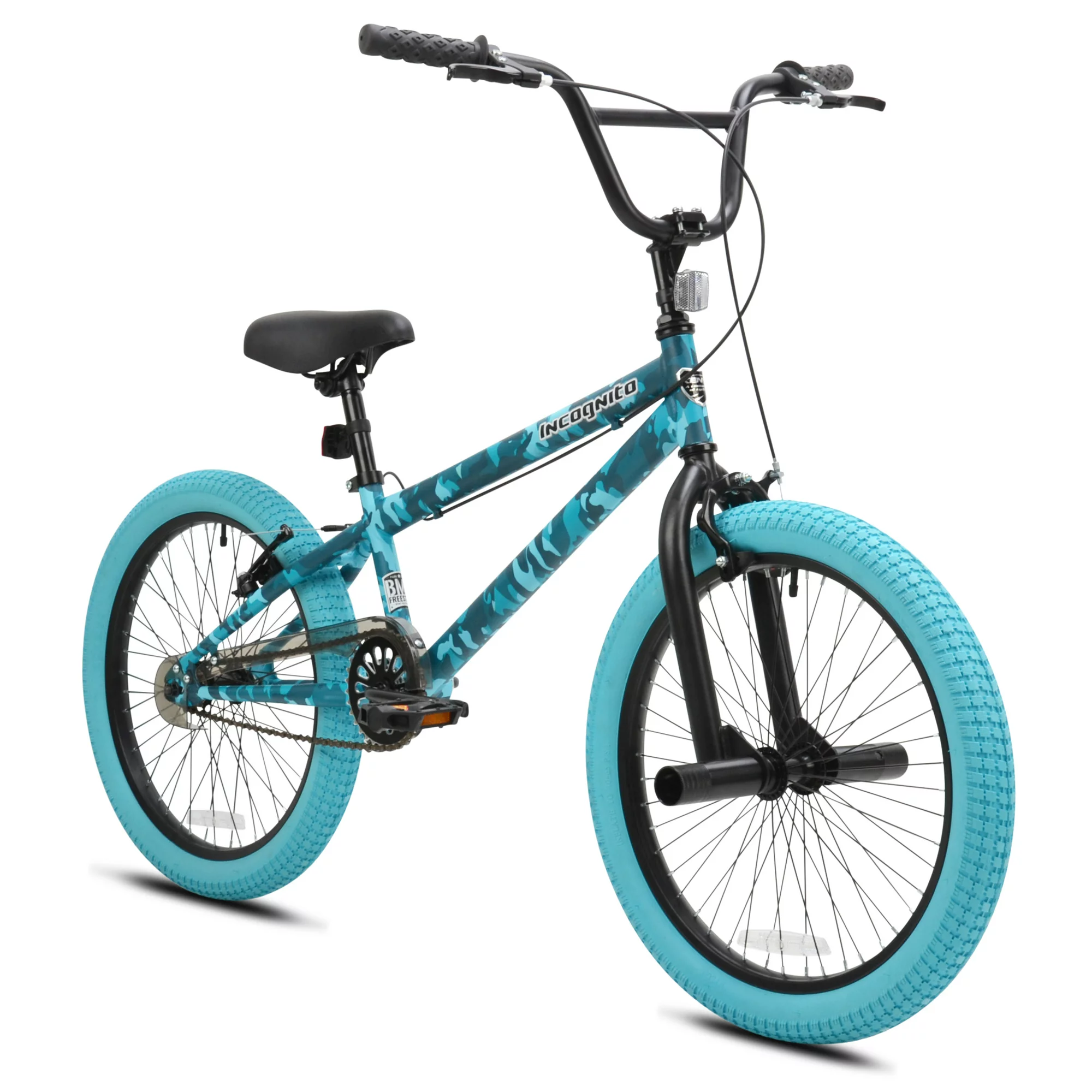 Kent 20 In. Incognito Girl-s BMX Bike. Turquoise Blue Camouflage
