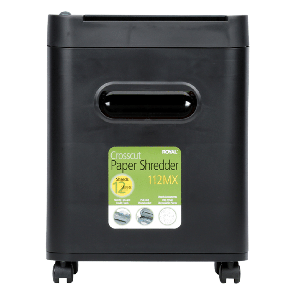 Royal 29186X 112MX 12-Sheet Crosscut Shredder