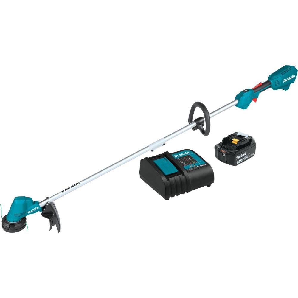 Makita 18V LXT Lithium-Ion Brushless Cordless 13″ String Trimmer Kit (4.0Ah)