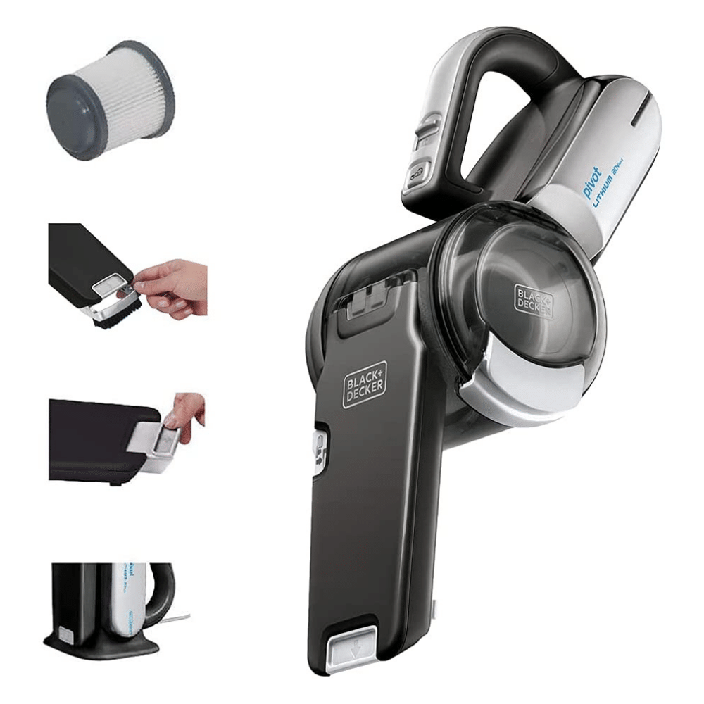 Black + Decker 20V Max Handheld Vacuum. Cordless. Grey (BDH2000PL)