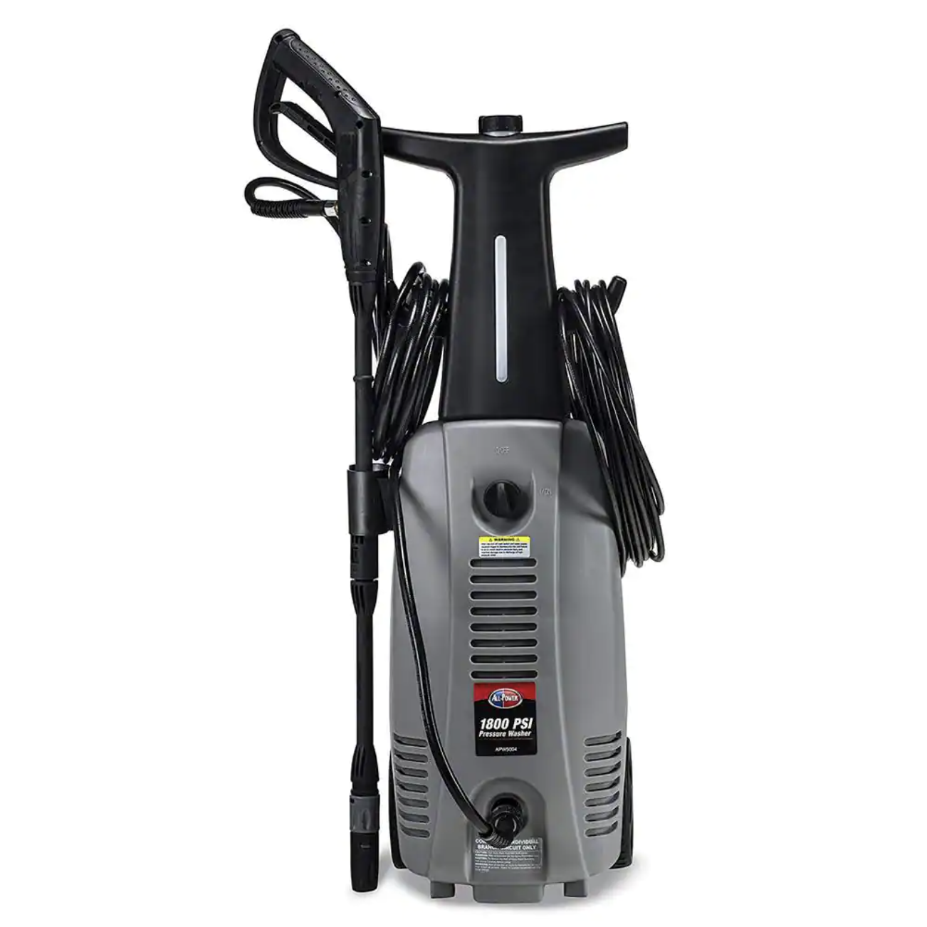 All Power 1800 PSI 1.6 GPM Electric Pressure Washer with Hose Reel (APW5004)