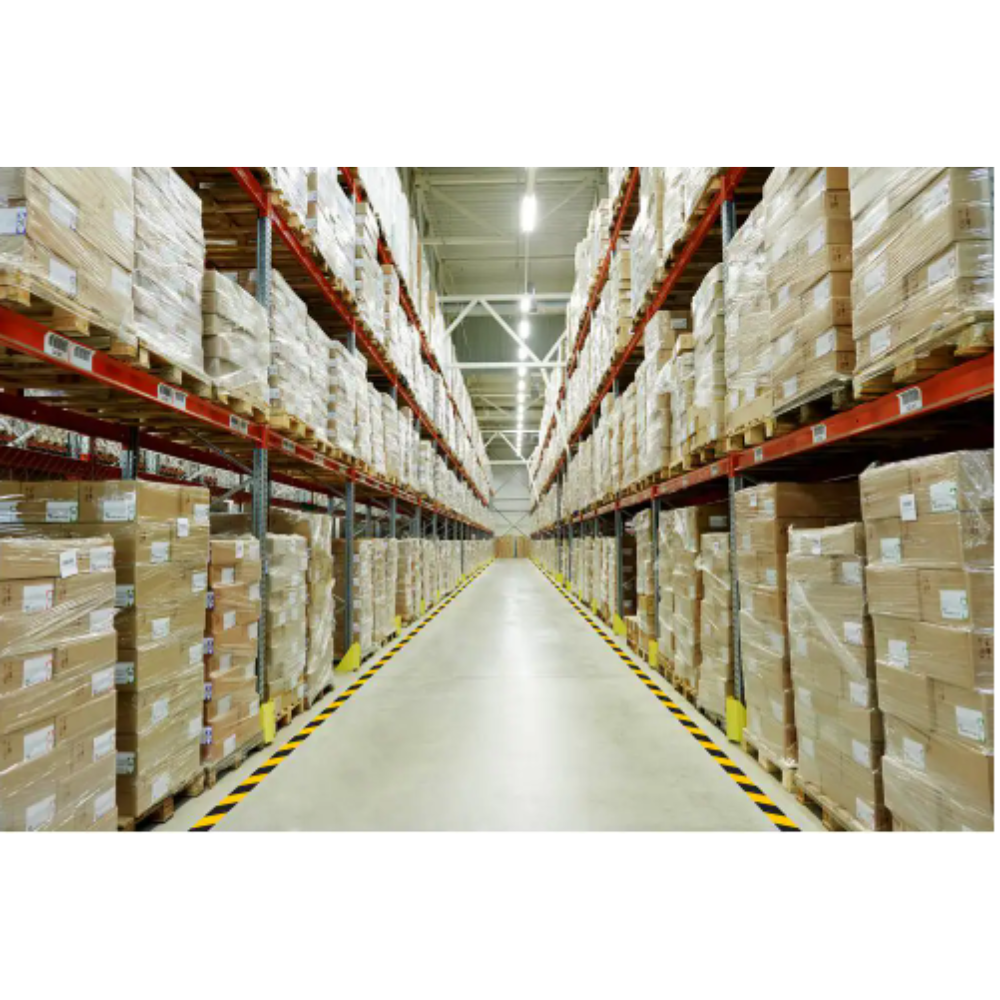 Mighty Line 2 in. Safety Floor Tape in Yellow with Black Chevrons 100 ft. Roll