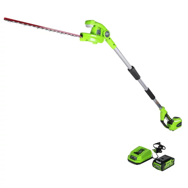 Greenworks 20″ 40 V Battery Powered Power Hedge Trimmer