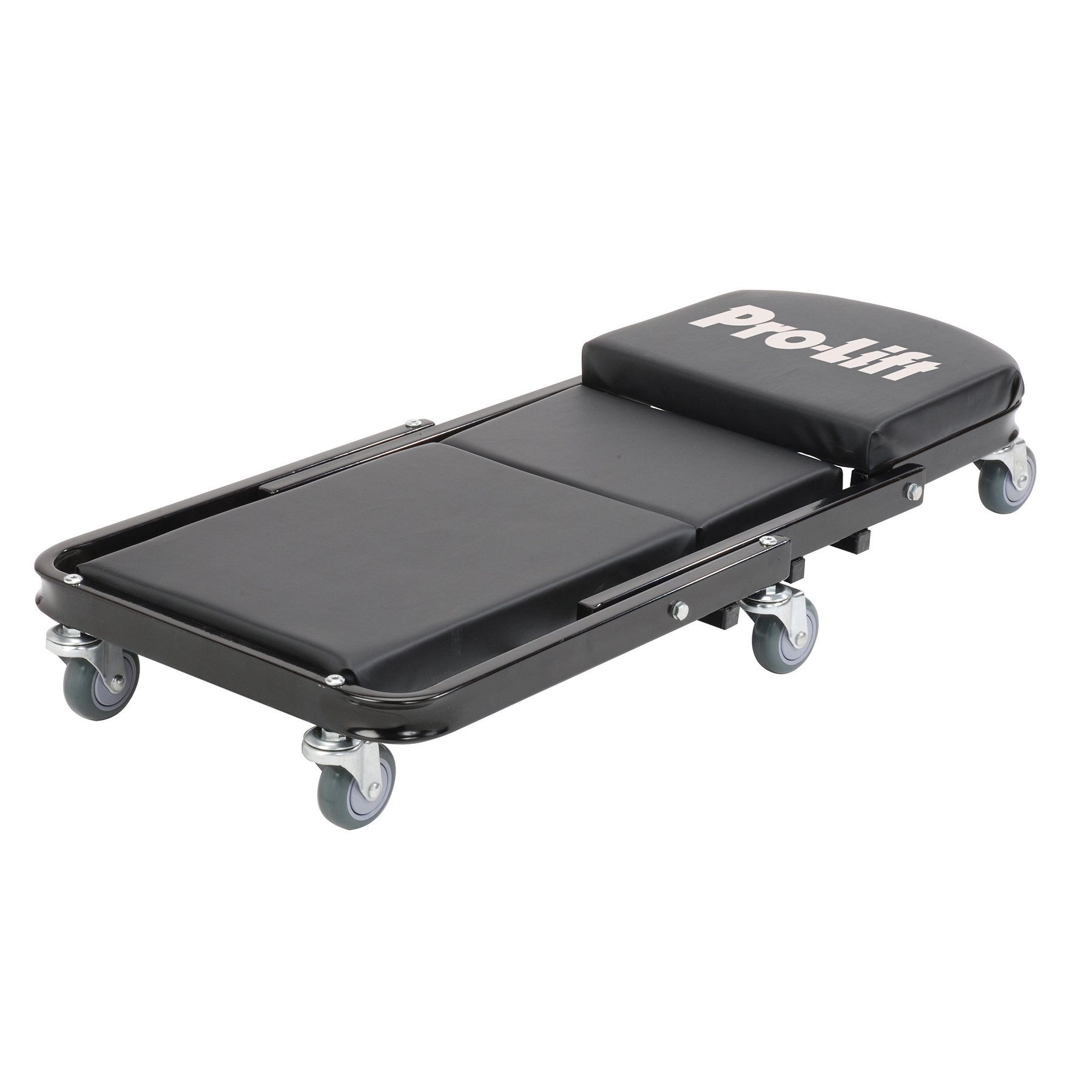 Pro-Lift C-9100 Black 40″ Foldable Z 2 in 1 Creeper and Seat (450 Pounds)