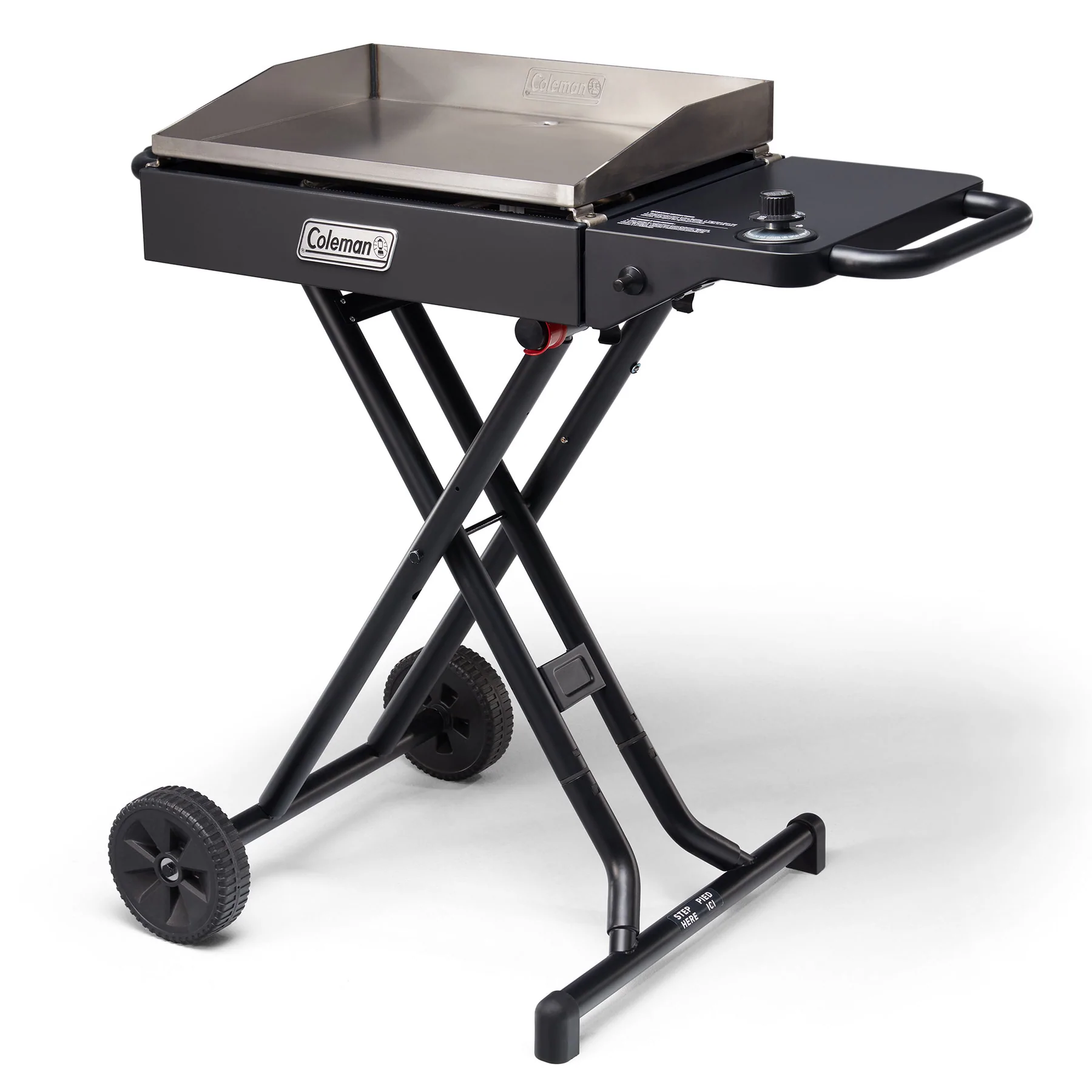 Coleman 19-Inch Road Tripping. Camping. and Tailgating Portable Propane Griddle. Black