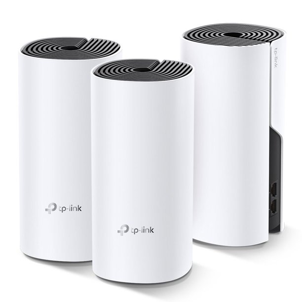 TP-Link Mesh WiFi Router System 3- AC1200 Mesh Routers Coverage Up To 5.500 Sq. ft (TP-Link Deco M4 3-Pack)