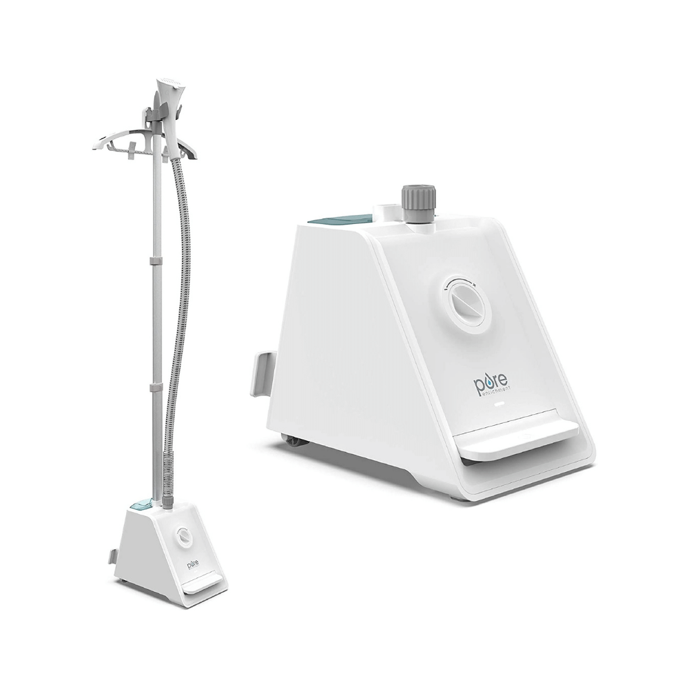 Pure Enrichment Puresteam Pro Upright Clothes Steamer With Garment Hanger And 4 Steam Levels