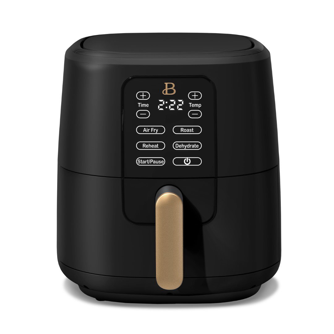 Beautiful 6 Quart Touchscreen Air Fryer. Black Sesame by Drew Barrymore