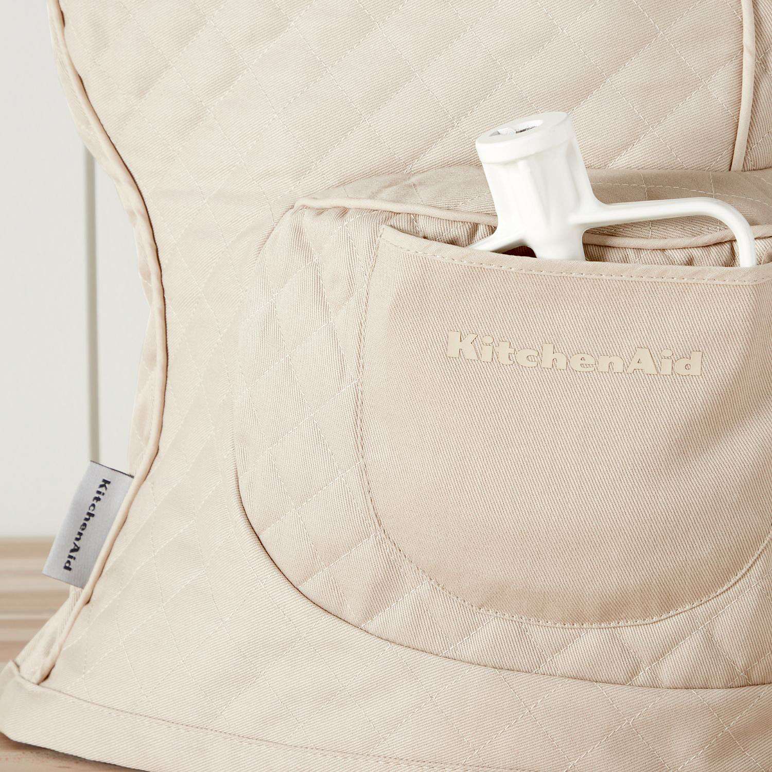 KitchenAid Quilted Stand Mixer Cover. Milkshake
