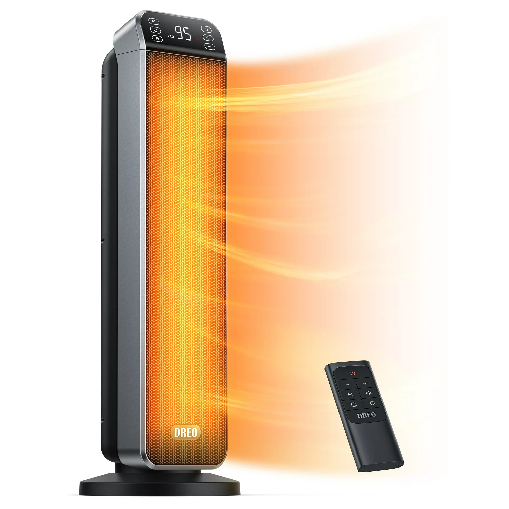 Dreo Space Heater. Safest 1500W PTC Dreo 24″ Space Heater