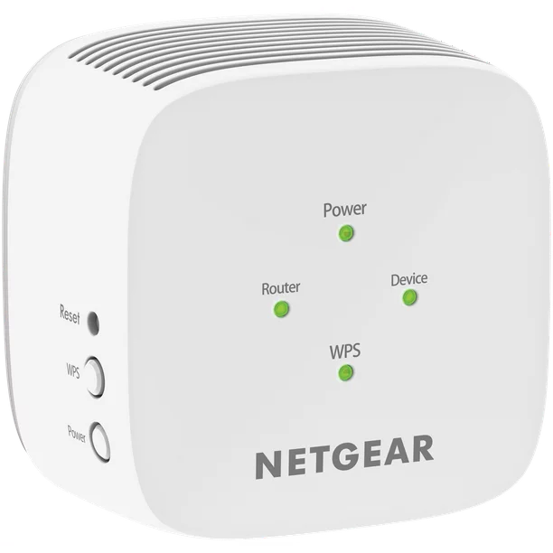 Netgear AC1200 WiFi Range Extender and Signal Booster. Wall-plug. 1.2Gbps (EX6110)