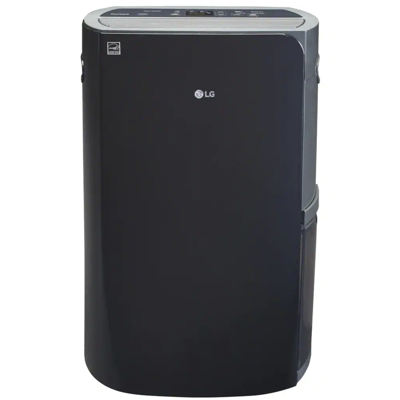 LG PuriCare 50-Pint Dehumidifier with Clear Bucket with Handle and Drain Pump. Wi-Fi Enabled