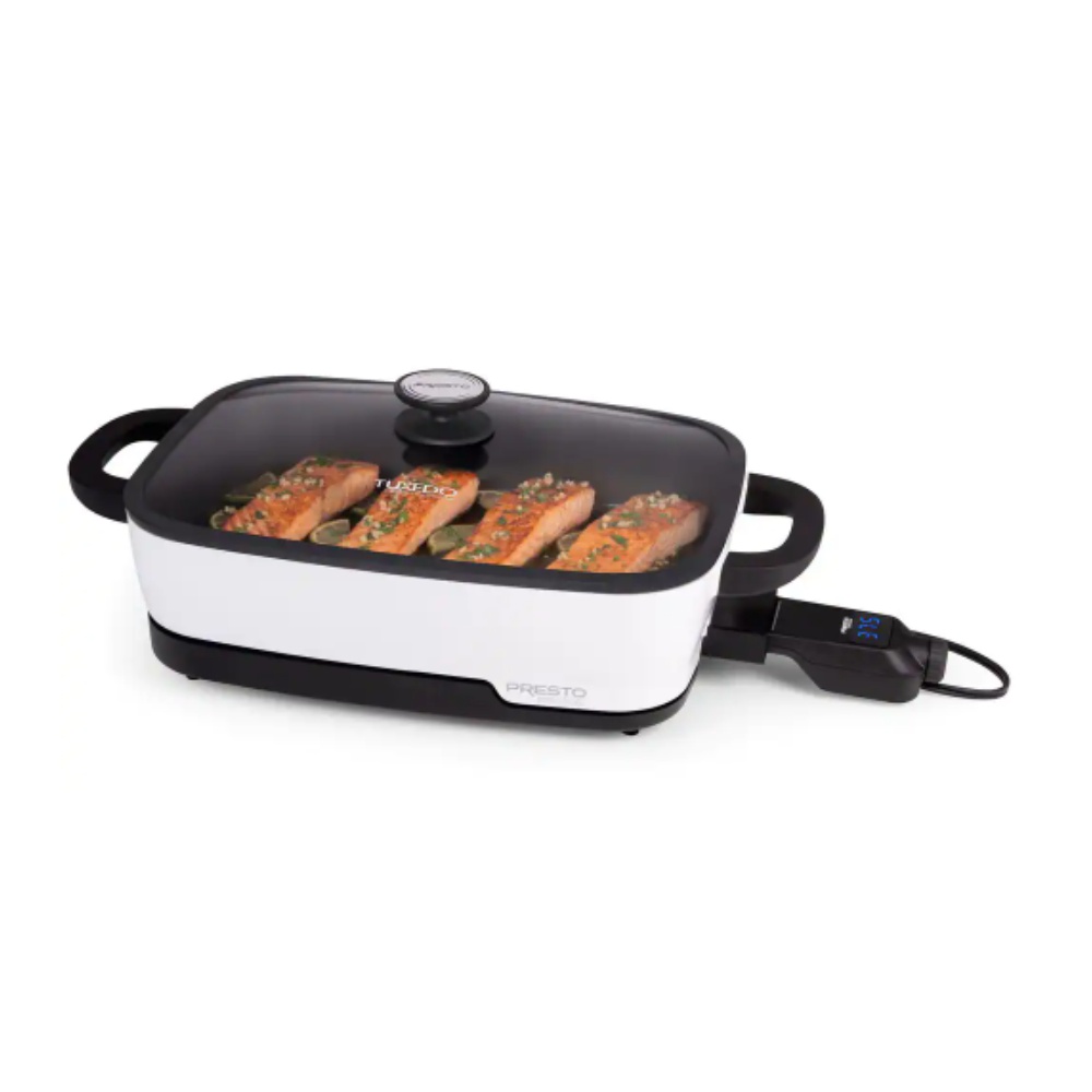 Presto Precise Tuxedo 16 in. Precision Skillet Multi-Cooker