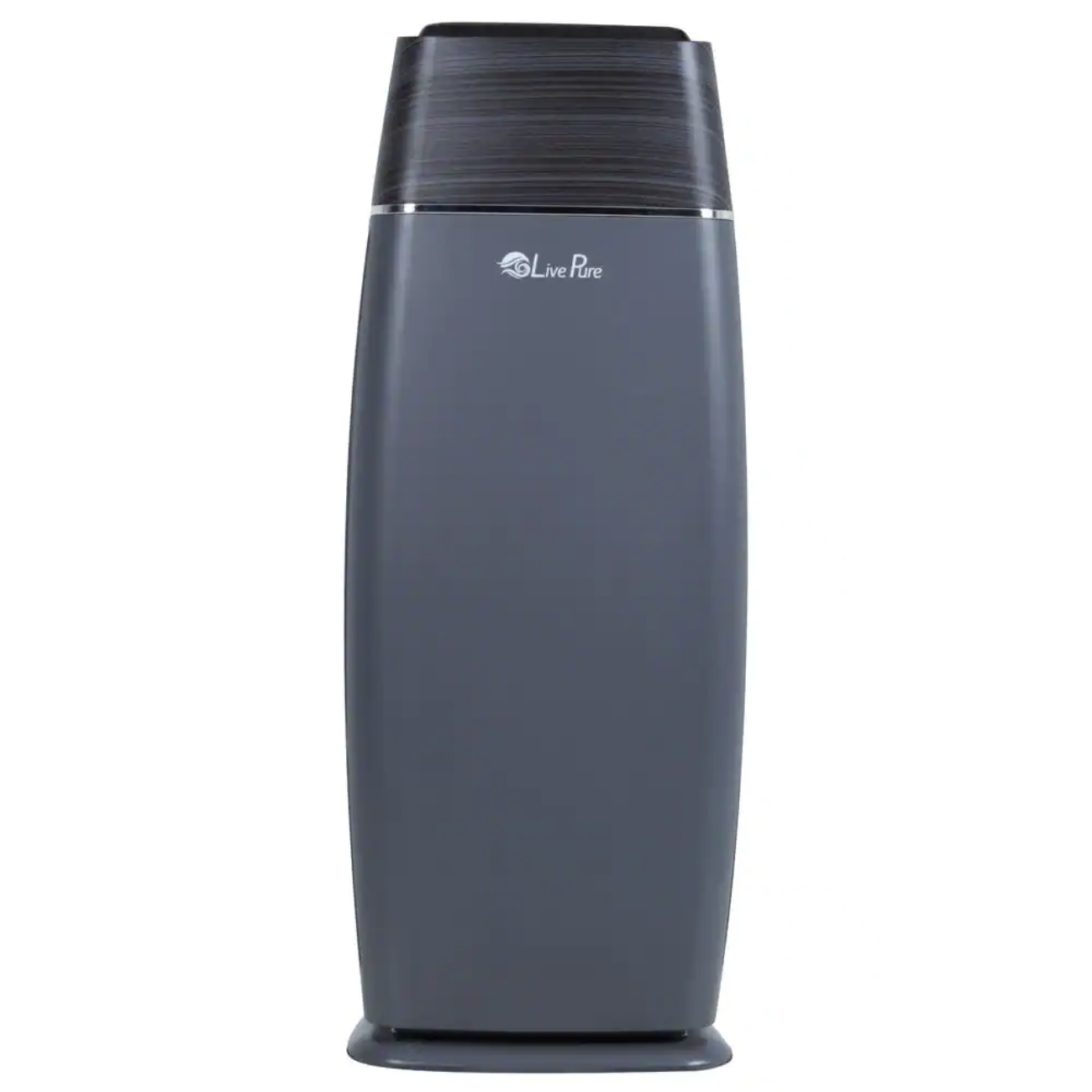 LivePure Sierra Series True HEPA Digital Tall Tower Air Purifier. Graphite