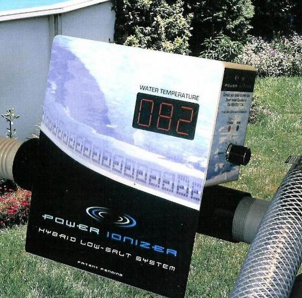Main Access Power Ionizer Hybrid Complete Swimming Pool Care Sanitation System