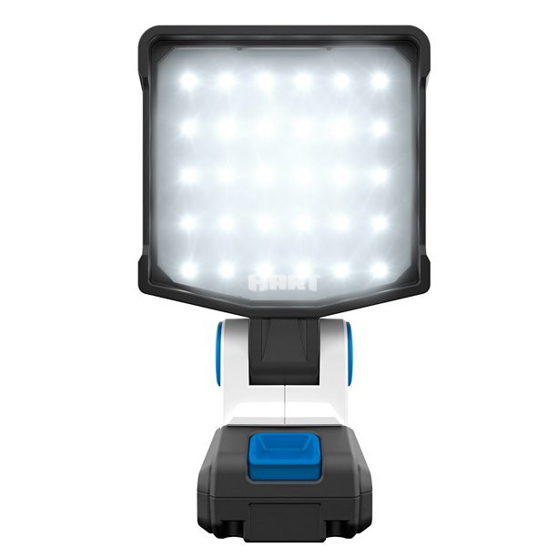 Hart 20-Volt Cordless LED Work Light Kit (1) 20-Volt 1.5 Lithium-Ion Battery
