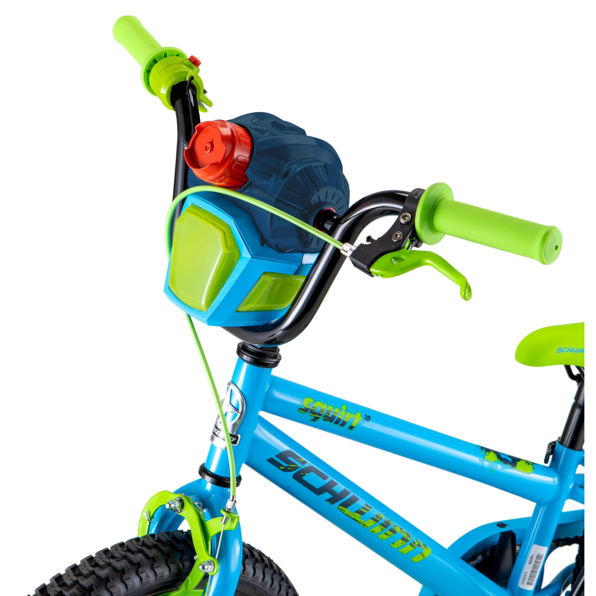 Schwinn Squirt Sidewalk Bike 18-Inch Wheels. Blue & Green