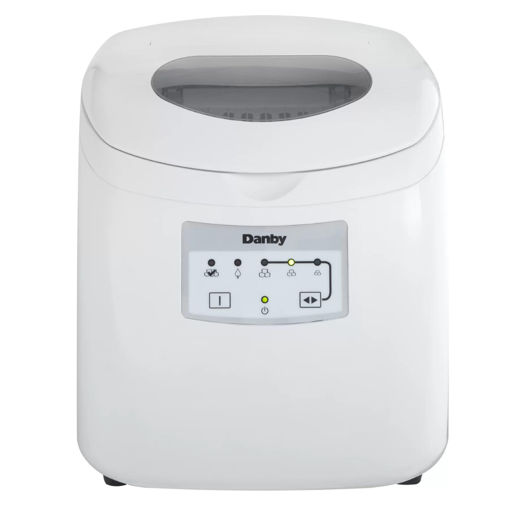 Danby Entertainer 25 lbs Daily Production Bullet Clear Ice Portable Ice Maker (DIM2500WDB)