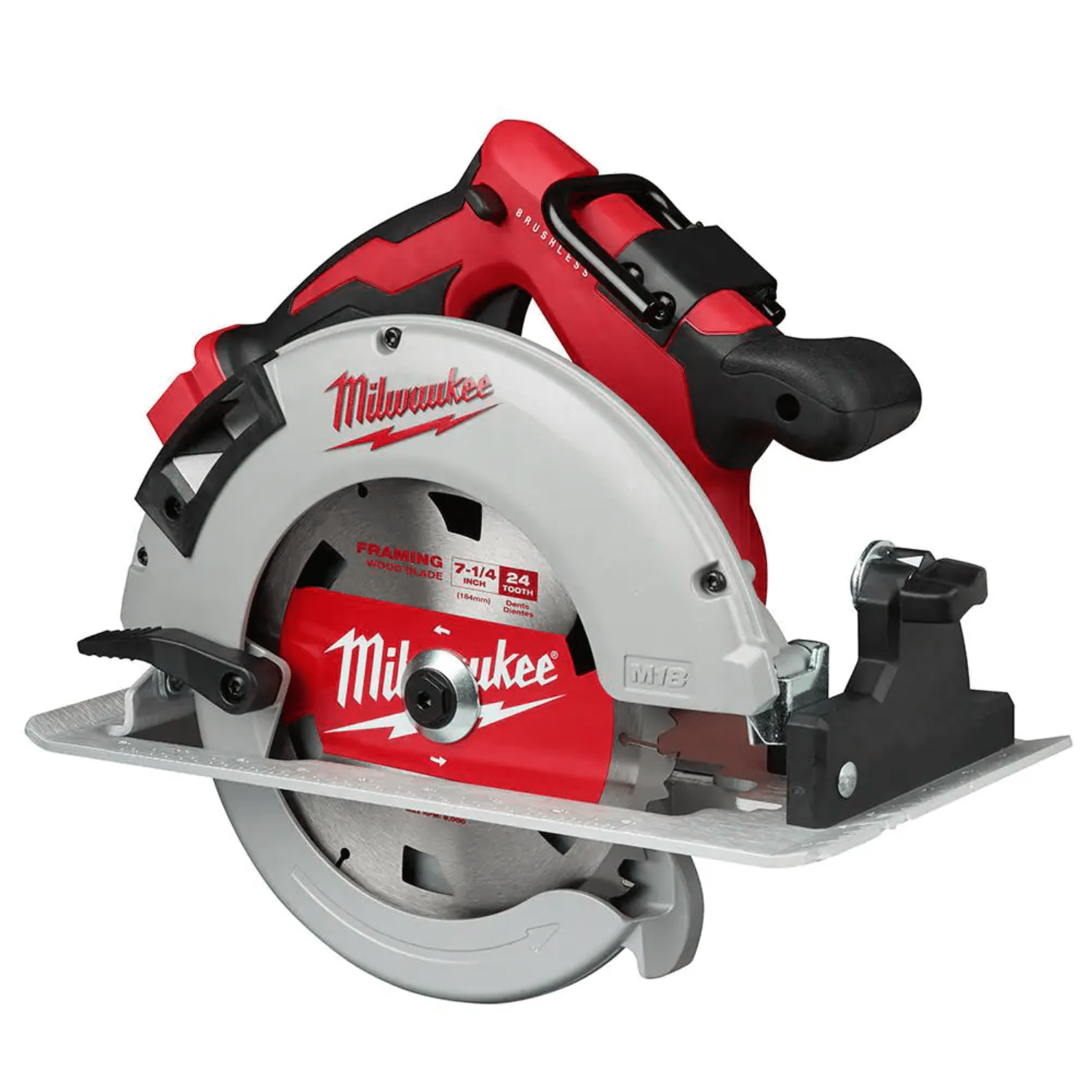 Milwaukee M18 18-Volt Lithium-Ion Brushless Cordless 7-1/4 in. Circular Saw. Tool-Only (2631-20)