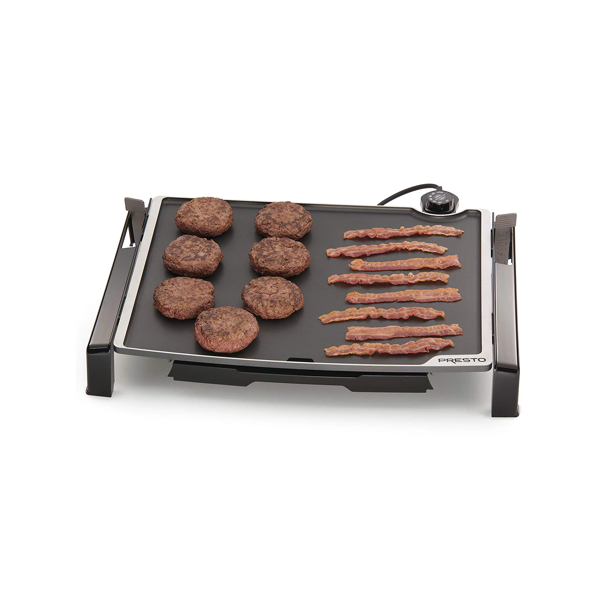 Presto 07073 19-inch Electric Tilt-N-Fold XL Griddle. Black