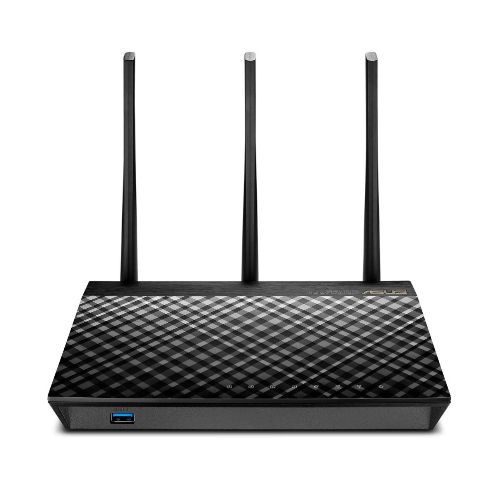 Asus AC1750 WiFi Router. Dual Band Gigabit Wireless Internet Router (RT-AC66U B1)