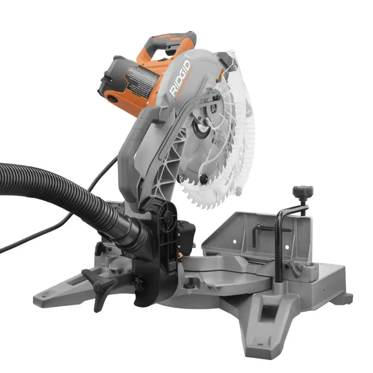Ridgid 15 Amp Corded 12 in. Dual Bevel Miter Saw with LED Cutline Indicator