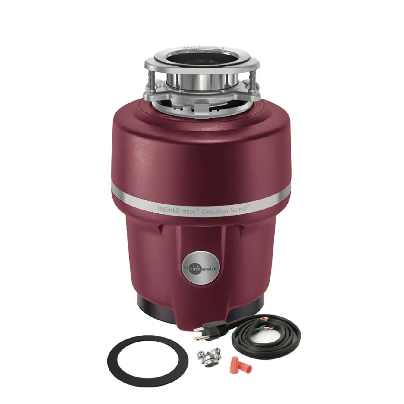 InSinkErator Evolution Select Lift & Latch Quiet Series 5/8 HP Continuous Feed Garbage Disposal with Power Cord Kit