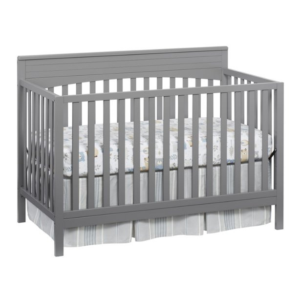 Oxford Baby Harper 4 In 1 Convertible Crib Dove Gray