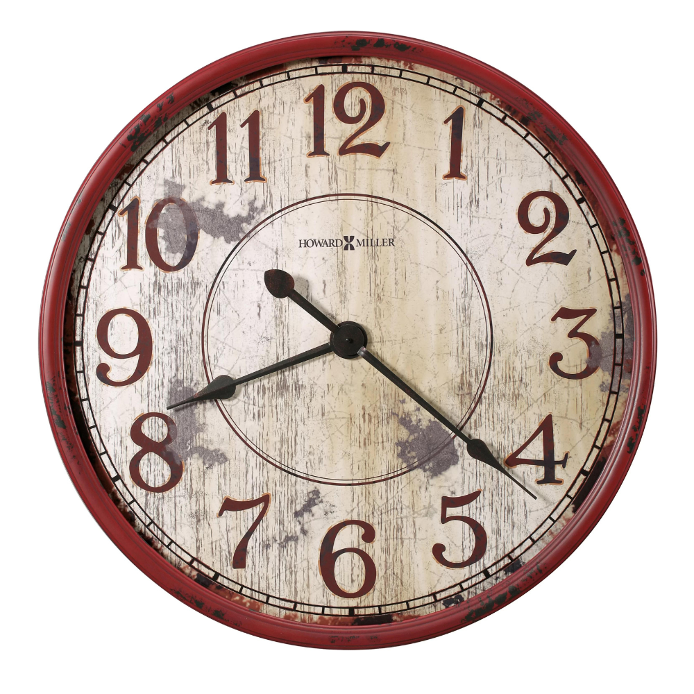 Howard Miller Back 40 Metal Wall Clock. 625598