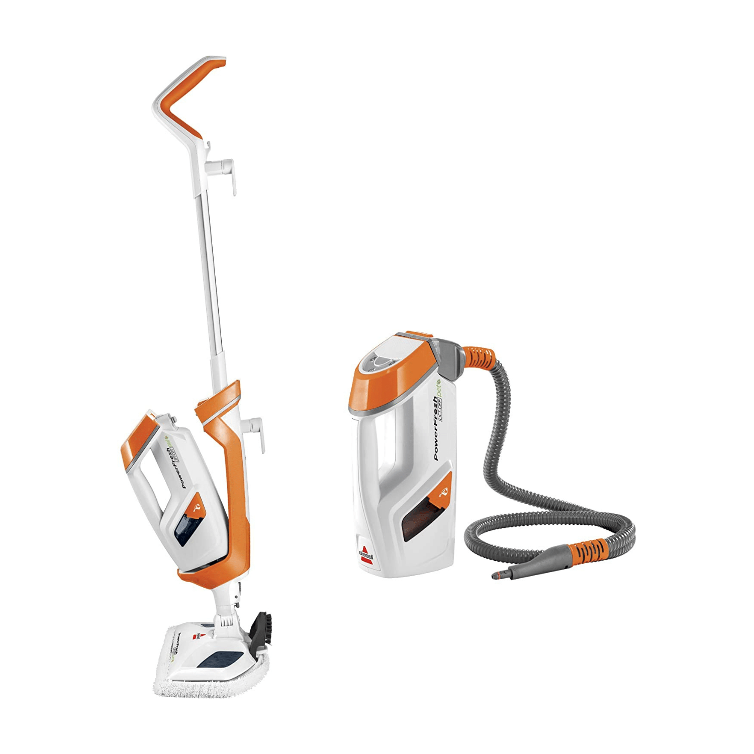 Bissell PowerFresh Lift-Off Pet Steam Mop. 1544A. Orange