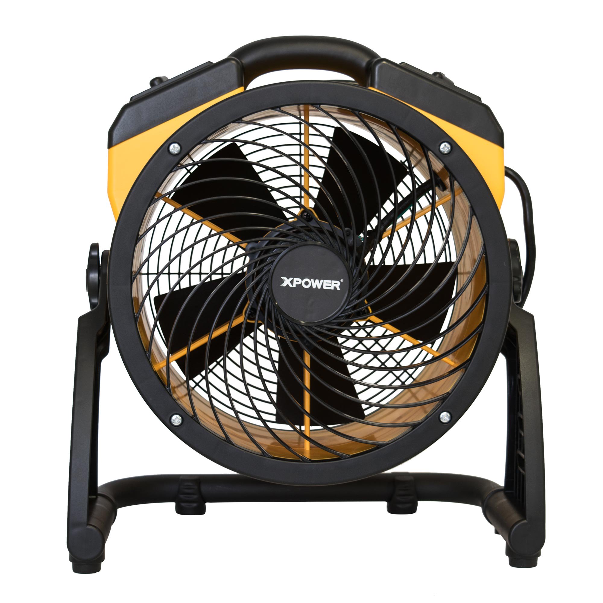 Xpower FC-100 1100 CFM 4 Speed Portable Multipurpose 11″ Pro Whole Room Air Circulator Utility Fan