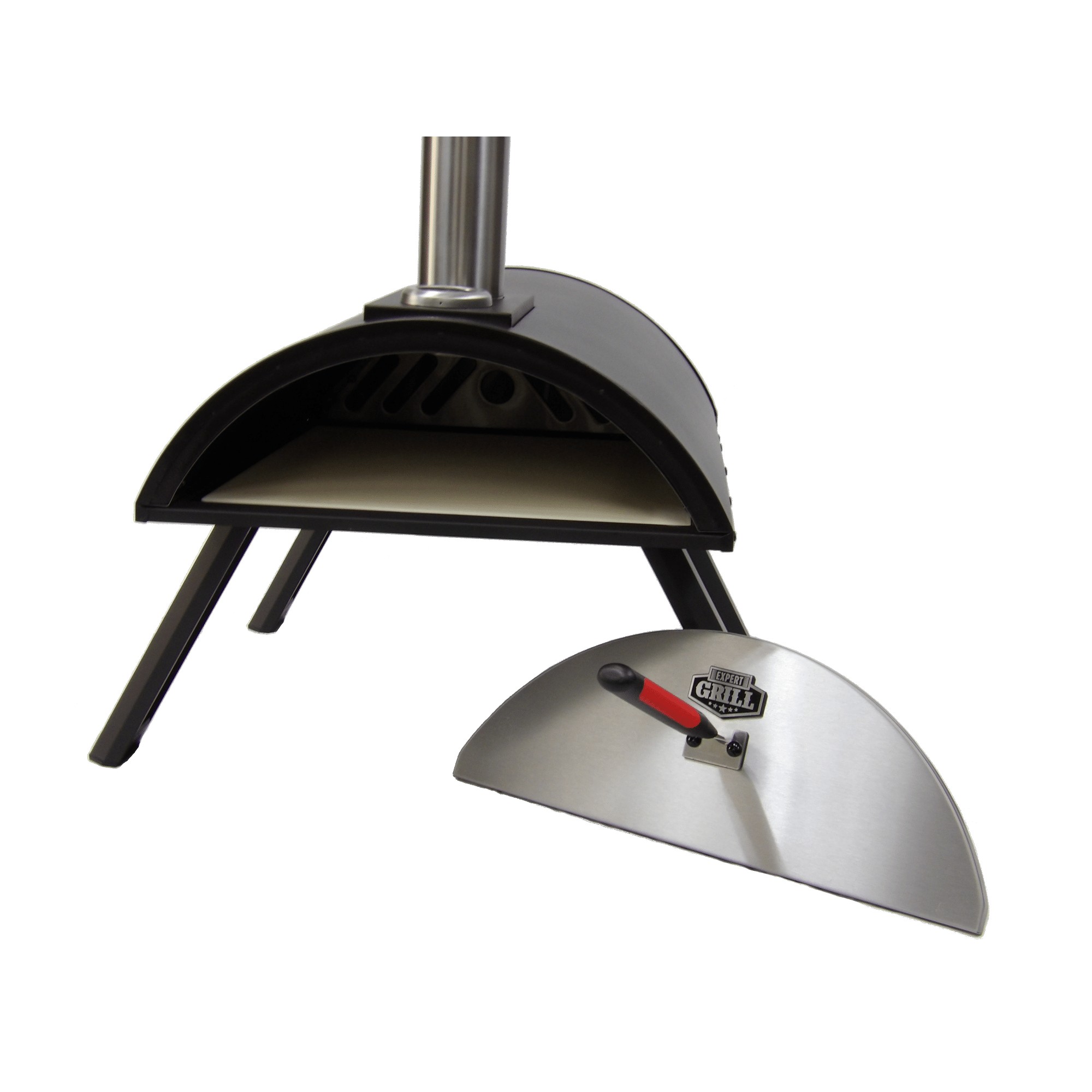 Expert Grill Charcoal Pizza Oven. Black